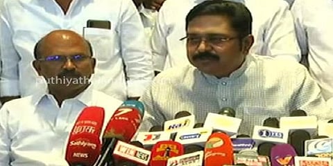 “அதிமுகவுடன் கூட்டணி வைப்பது தற்கொலைக்குச் சமம்” - டிடிவி தினகரன் 