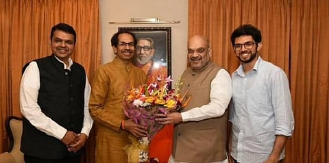 “கூட்டணியை முறித்துக் கொள்ளலாம்...” -  சிவசேனா-பாஜக இடையே வார்த்தைப் போர்