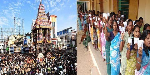 சித்திரை திருவிழா : அனைத்துக்கட்சி பிரதிநிதிகள் வெளிநடப்பு  