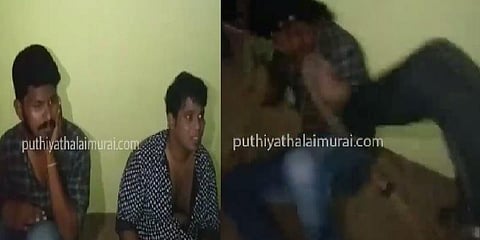 சரமாரி அடி- வைரலாகும் பொள்ளாச்சி பாலியல் வழக்கில் குற்றம்சாட்டப்பட்டவர்களை பொதுமக்கள் தாக்கும் வீடியோ