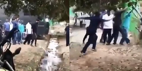 இரும்பு வேலி சரிந்து விபத்து: ஓடிச்சென்று காப்பாற்றிய விஜய்!