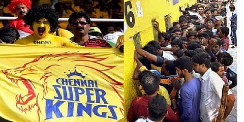 சிஎஸ்கேவின் அடுத்தப் போட்டி: சேப்பாக்கத்தில் தொடங்கியது டிக்கெட் விற்பனை