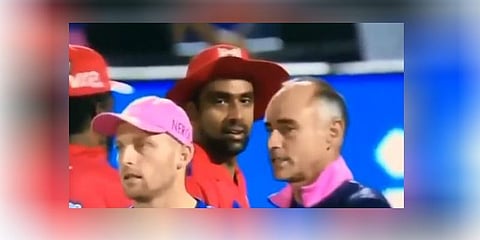 'கை குலுக்க வந்த அஸ்வின் கண்டுகொள்ளாத பட்லர்' !