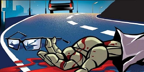 தடாலடியாக பிரேக் போட்டதால் தவறி விழுந்து குழந்தை பலி 