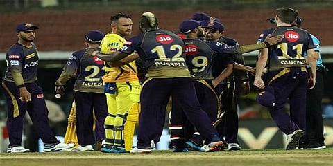 கொல்கத்தாவுக்கு தண்ணிக் காட்டிய சிஎஸ்கே ! 7 விக்கெட் வித்தியாசத்தில் வெற்றி