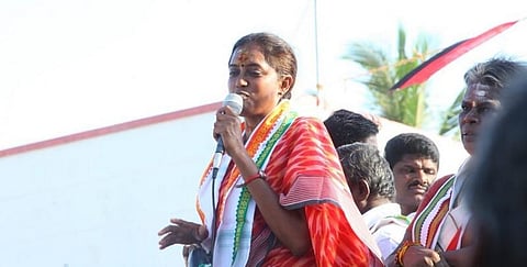 கரூரில் தேர்தலை ரத்து செய்ய பரிந்துரைப்பேன்?: ஜோதிமணியிடம் மாவட்ட ஆட்சி‌யர் கூறினாரா?