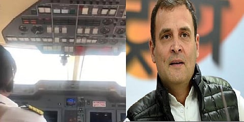 பீகாருக்கு ராகுல் காந்தி பயணித்த விமானத்தில் கோளாறு 