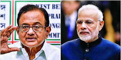 "ராஜீவ் காந்தி ஊழலில் நம்பர் ஒன்" விமர்சித்த மோடி, பதில் கொடுத்த சிதம்பரம் !