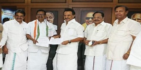 திமுக கூட்டணி 12 இடங்களில் முன்னிலை 