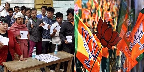 வடகிழக்கு மாநிலங்களில் பலமாக கால்பதித்த பாஜக 
