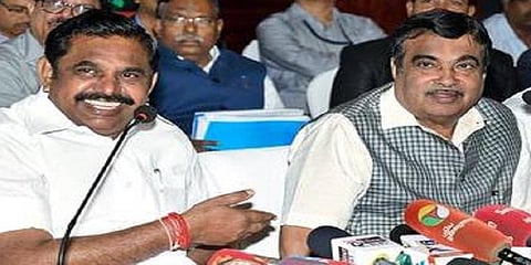 கிருஷ்ணா, கோதாவரி நதிகளை இணைத்து தமிழகத்துக்கு தண்ணீர்? - நிதின் கட்கரிக்கு முதல்வர் பழனிசாமி நன்றி
