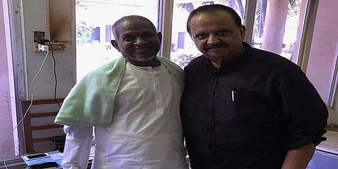 நீண்ட இடைவெளிக்குப் பின் இளையராஜா  - எஸ்.பி.பி.ஒத்திகை