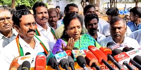  “இந்தியை திணிப்பதுபோல தோற்றத்தை ஏற்படுத்துகின்றனர்” - தமிழிசை