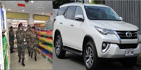 ராணுவ கேன்டீன்களில் இனி சொகுசு கார்களை வாங்க முடியாது ! மத்திய அரசு கட்டுப்பாடு