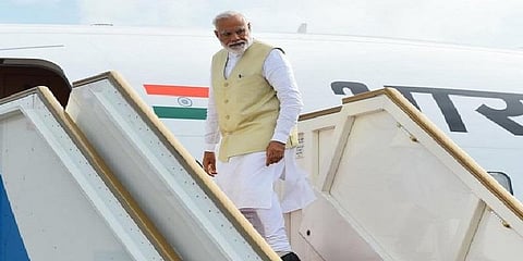 பாகிஸ்தான் வான்வெளியில் பிரதமர் மோடி பயணிக்க அனுமதி