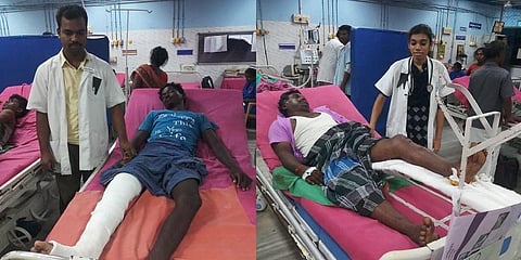 கடமை தவறாத தமிழக மருத்துவர்கள் : கருப்பு பட்டை அணிந்து மருத்துவ சேவை 