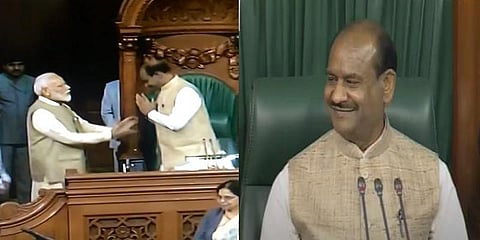 மக்களவை சபாநாயகராக பொறுப்பேற்றார் ஓம் பிர்லா !