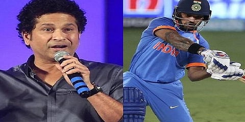  “உங்களுக்காக வருத்தப்படுகிறேன் ஷிகர்” - சச்சின் ட்வீட்