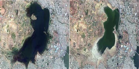 வறண்டு போன புழல் ஏரி - நியூயார்க் டைம்சில் வெளியானது செய்தி