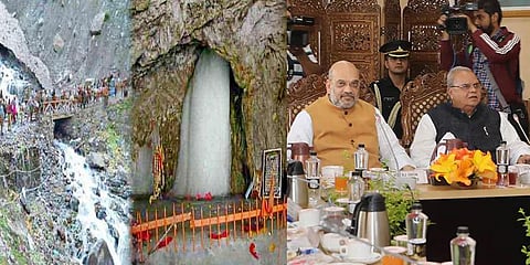 அமர்நாத் யாத்திரீகர்களுக்கு பாதுகாப்பை உறுதிபடுத்துக : அமித் ஷா 