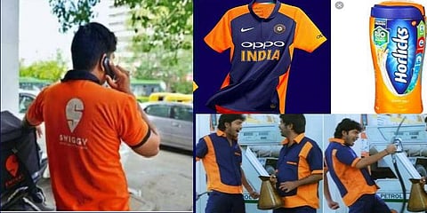 “யோகி தோனி.. யோகி விராட் கோலி..” - ஜெர்ஸியை கலாய்த்த ரசிகர்கள் 