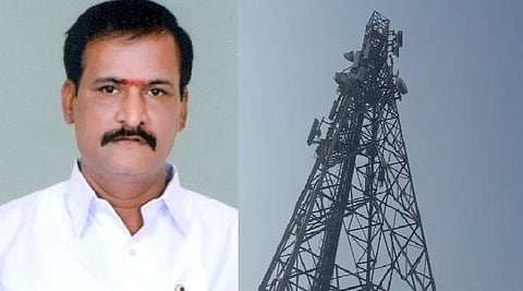 செல்போன் டவரில் ஏறிய நபர்.. லாவகமாக பேசி தற்கொலை எண்ணத்தை மாற்றிய எம்எல்ஏ..!