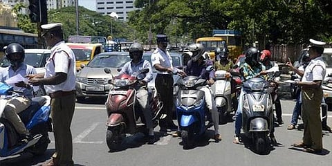விதி மீறுபவர்களின் வீட்டிற்கே வரும் அபராத தொகை ரசீது 