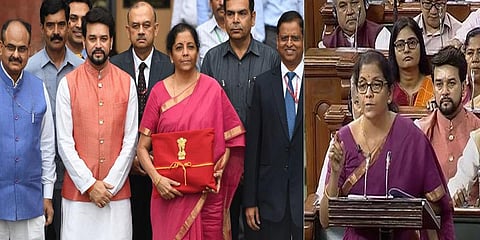 2 மணி நேரம் 5 நிமிடம் வாசித்த பட்ஜெட்டை படித்த நிர்மலா சீதாராமன் !