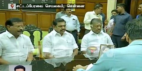 மாநிலங்களவை தேர்தல் : அதிமுக வேட்பாளர்கள், அன்புமணி மனுத்தாக்கல் 