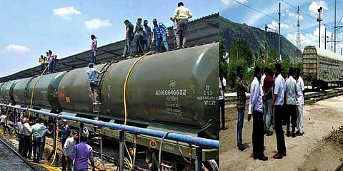 சென்னைக்கு ரயிலில் வரும் தண்ணீர் : இன்று சோதனை ஓட்டம்