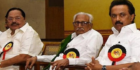 15 ஆம் தேதி திமுக மாவட்டச் செயலாளர்கள் கூட்டம் 