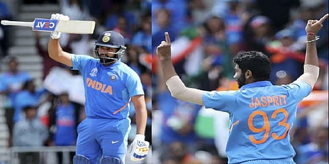 ஐசிசி வெளியிட்ட உலகக் கோப்பை அணி - ரோகித், பும்ராவுக்கு இடம்