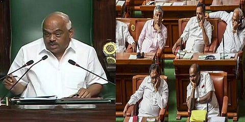 ‘விவாதம் முடியும் வரை நம்பிக்கை வாக்கெடுப்பு இல்லை’ - கர்நாடக சபாநாயகர் 