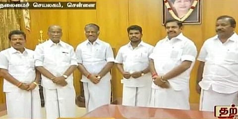 முதல்வர் பழனிசாமியுடன் கள்ளக்குறிச்சி எம்எல்ஏ பிரபு சந்திப்பு