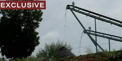 கொல்லிமலையில் அனுமதியின்றி இயங்கும் கருங்கல் ஜல்லி இயந்திர ஆலை  