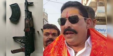 பீகார் எம்.எல்.ஏ வீட்டில் ஏகே 47, வெடிகுண்டுகள்: போலீசார் அதிர்ச்சி!