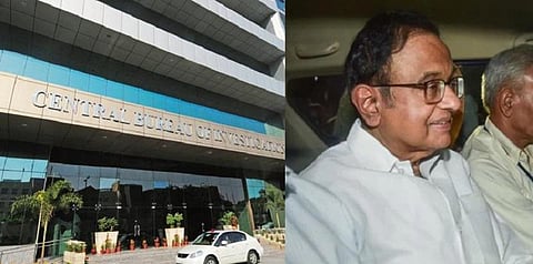 தான் திறந்த சிபிஐ கட்டடத்திலேயே அடைக்கப்பட்ட ப.சிதம்பரம் 