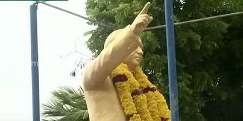 அம்பேத்கர் சிலை சேதம் - 2 பேர் கைது 