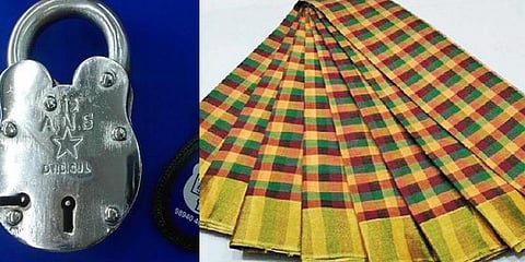 திண்டுக்கல் பூட்டு, கண்டாங்கி சேலை‌க்கு புவிசார் குறியீடு 