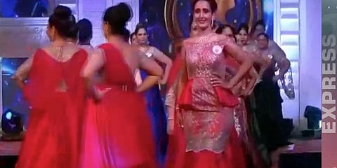 இந்திய அளவில் நடந்த பாட்டிகளுக்கான அ‌ழகிப் போட்டி!