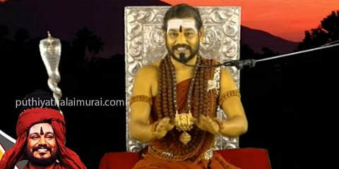 லிங்கத்தை அசைப்பதற்கு நான் நாத்திகனா ? - நித்யானந்தாவின் சர்ச்சை பேச்சு