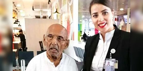 ஐக்கிய அரபு எமிரேட்ஸில் வைரலான 124 வயது இந்திய தாத்தா!