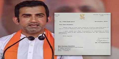 பாக்.. சிறுமியின் இதயத்தை காப்பாற்ற உதவிய காம்பீர் 