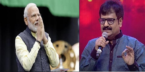 மோடியின் கவிதையை பாராட்டிய விவேக் - நன்றி கூறிய பிரதமர்  