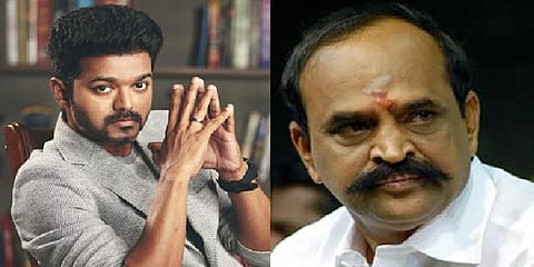 ஆர்வக் கோளாறால் விஜய் ரசிகர்கள் ரகளை - அமைச்சர் கடம்பூர் ராஜூ