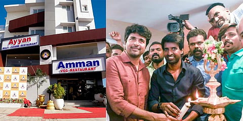 நடிகர் சூரியின் ஓட்டல்களைத் திறந்துவைத்த சிவகார்த்திகேயன்!
