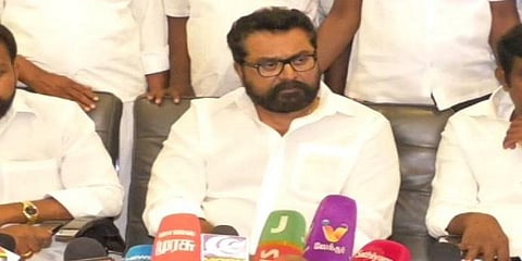 “ஜெயலலிதாவால் அதிமுகவில் தொடர்ந்து பயணிக்க வேண்டியிருந்தது” - சரத்குமார் 