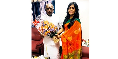 பாஜகவில் இணைந்தார் சின்னத்திரை நடிகை ஜெயலக்‌ஷ்மி
