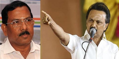 மாஃபா பாண்டியராஜனுக்கு எதிராக ஆவடியில் ஆர்ப்பாட்டம் : திமுக அறிவிப்பு