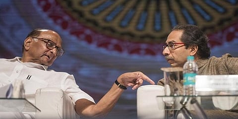 ஆட்சியை பிடிக்குமா சிவசேனா? சரத் பவாருடன் உத்தவ் தாக்கரே சந்திப்பு 